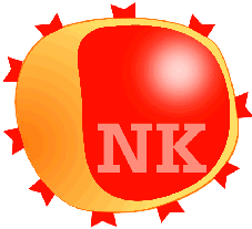 Schema di una cellula NK